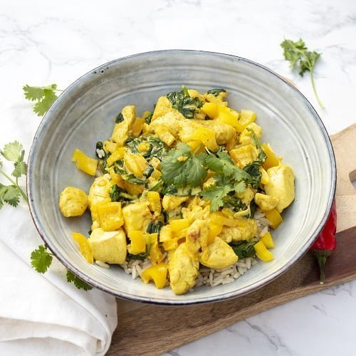 Thaise curry met kokos