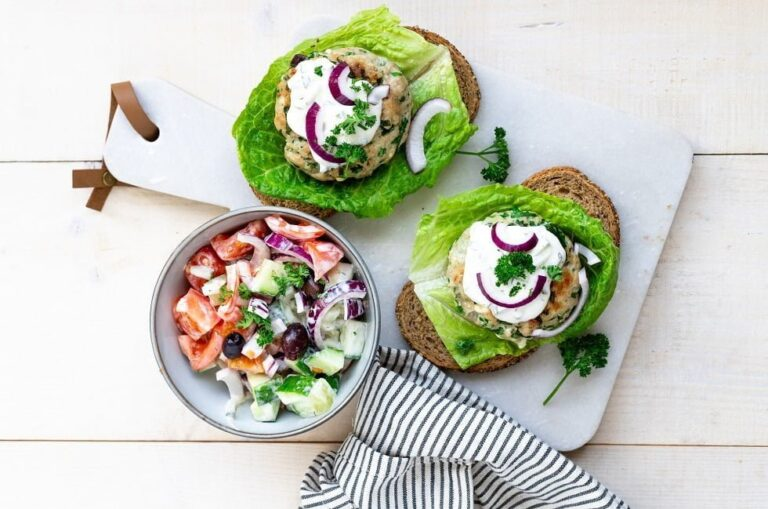 Griekse kipburger