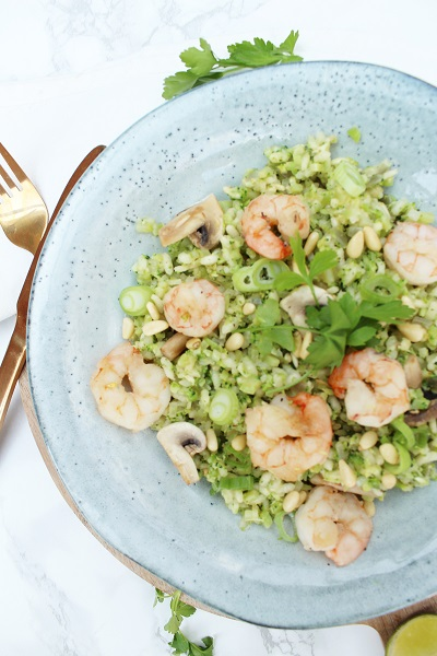 Groene risotto
