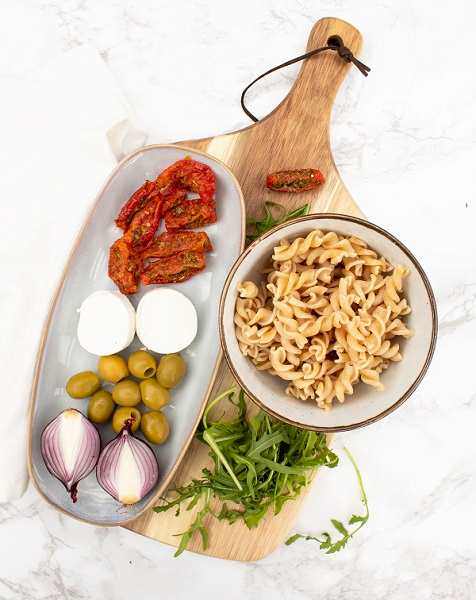 Koude pastasalade