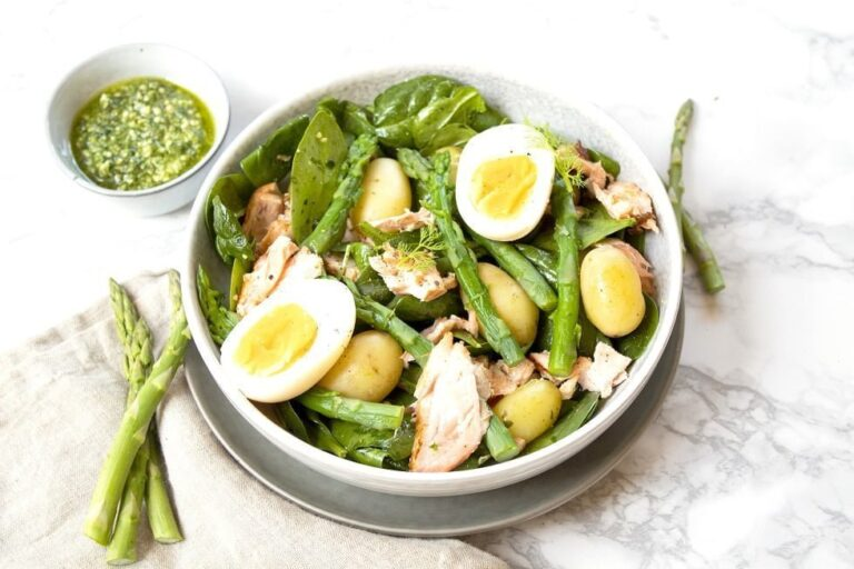 Maaltijdsalade met zalm