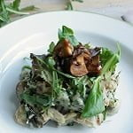 Oosterse sla stamppot met champignons