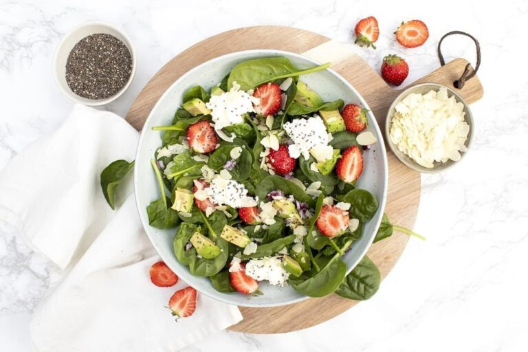 Salade spinazie