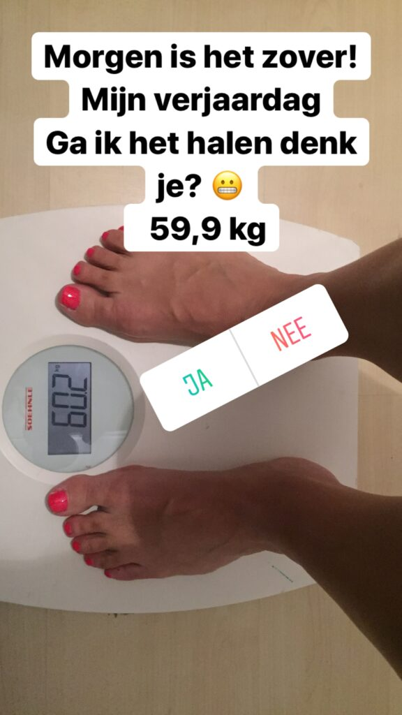 Voor en na foto