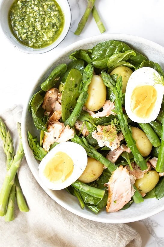 Zalm salade recept