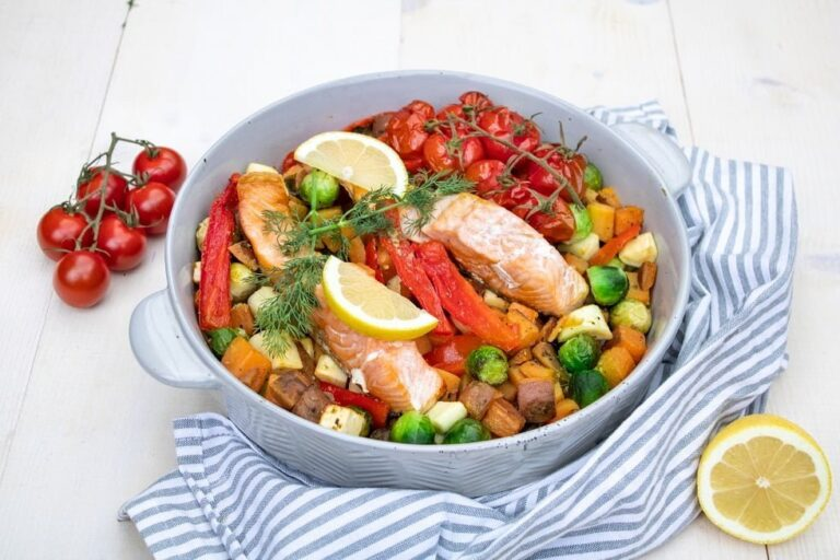 Zalm uit de oven
