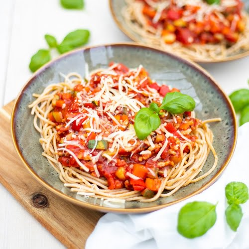 volkoren spaghetti bolognese